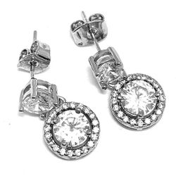Diamondique Stud Earrings