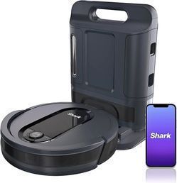 Shark AV1010AE Self-Emptying Robot Vacuum – Multi-Surface Navigation, Pet-Friendly!    