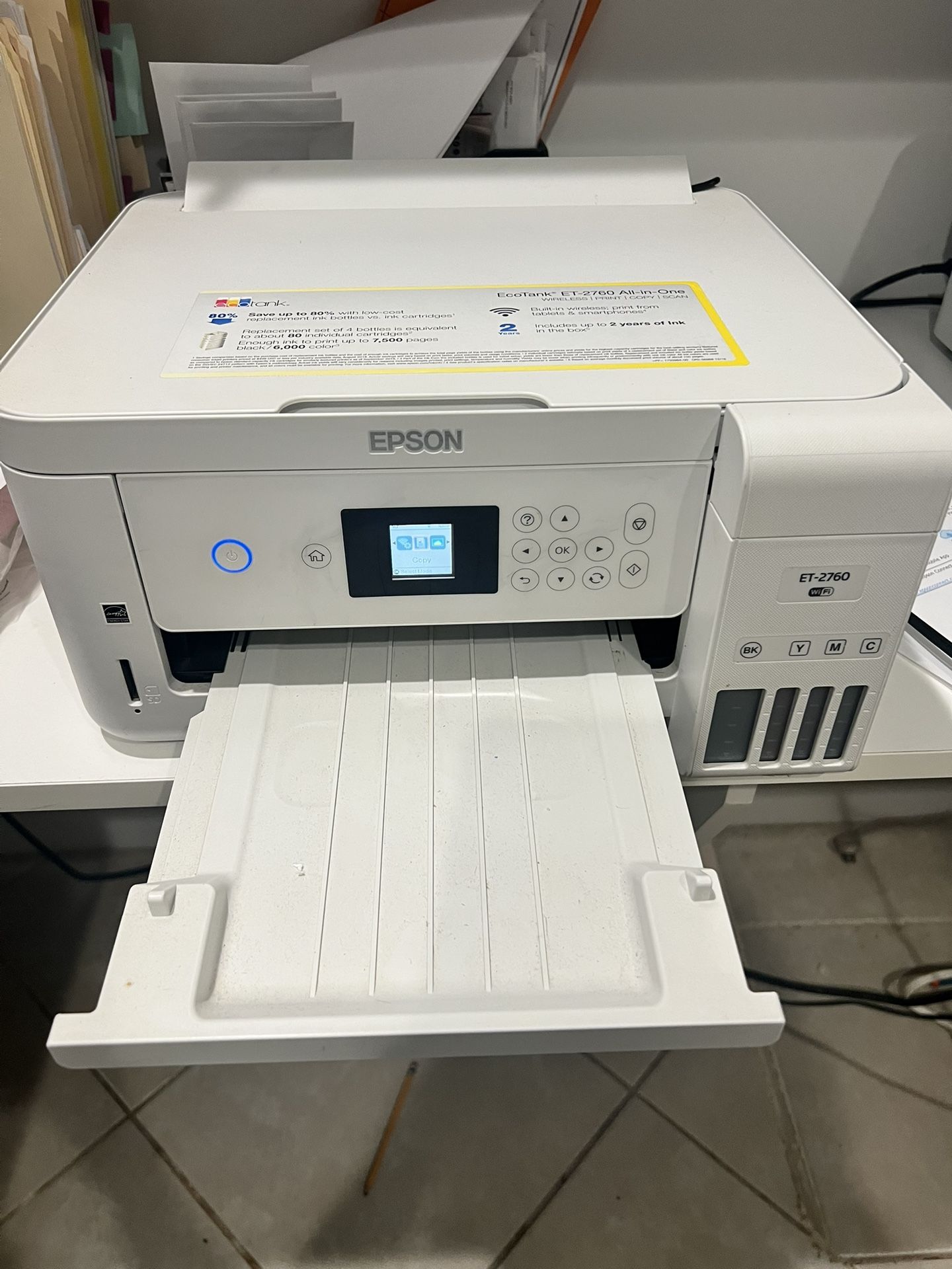 Printing Epson ET-2760