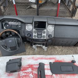 Ford F250 Platinum Dash Complete 