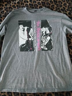 The Replacements long sleeve grey shirt (Large)
