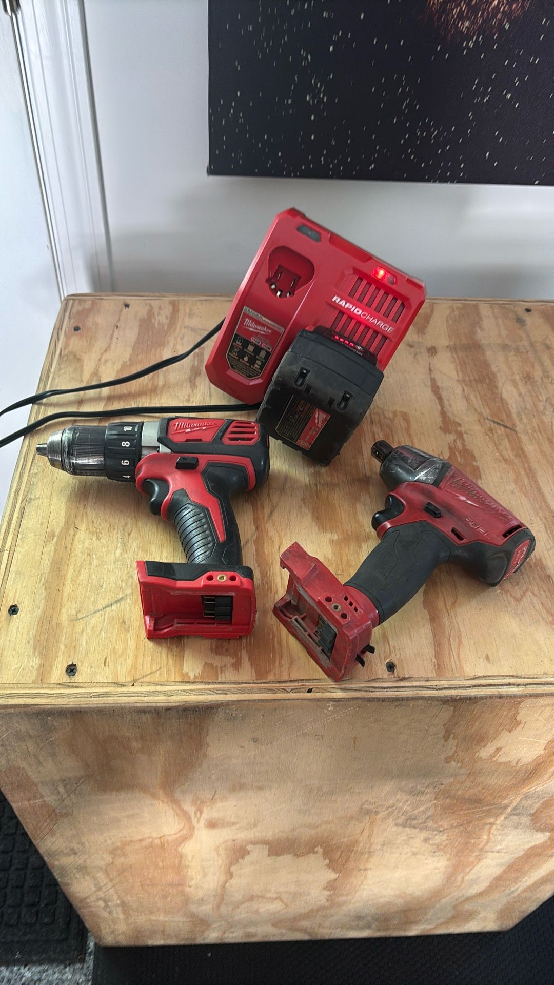 Milwaukee Drills And Battery