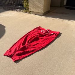 True Religion Buddha Brand World Tour Red Comfy Baggy Sweatpants Size XXL