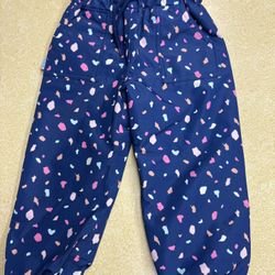 Lined Rain/Snow Pants- 2T
