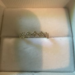 Sz 7 Clover ring 10k