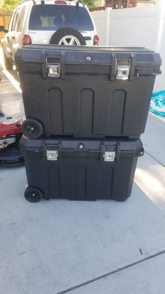 New stanley tool box 50 gallon portable $65 each