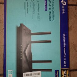 TP LINK ARCHER AX 1800 DUAL BAND WORKS WITH ALEXA