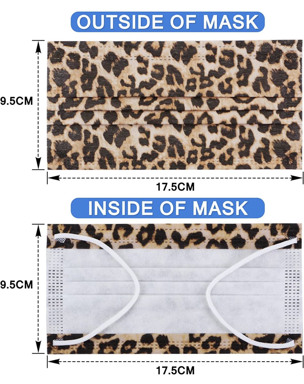 Fashion Disposable Face Mask (50 PCs)