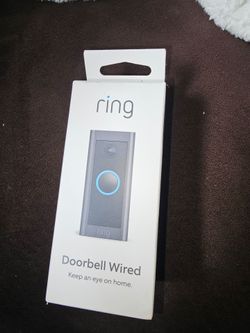 ring doorbell wired