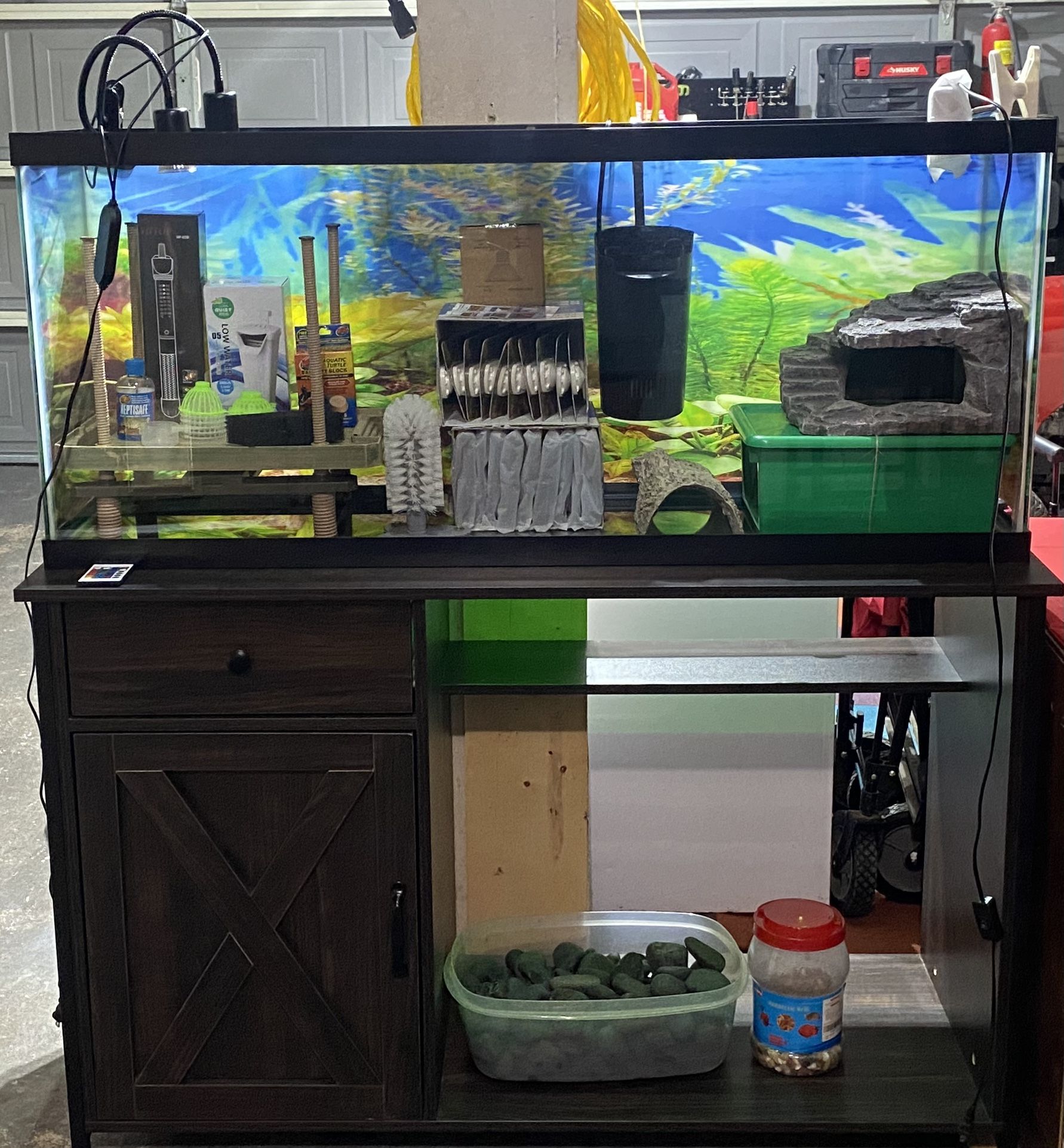 Fish Tank And Stand