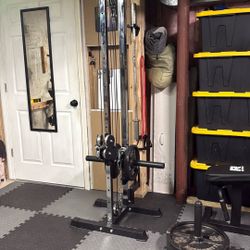 Titan wall mounted pulley tower