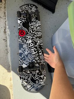 HiBoy Skateboard - Doodle Graphic