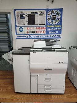 Ricoh IMC 6500 Color Production Copier Printer Scanner