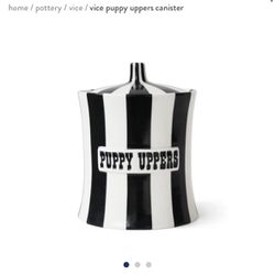 Vice Puppy Uppers Canister (Jonathan Adler)