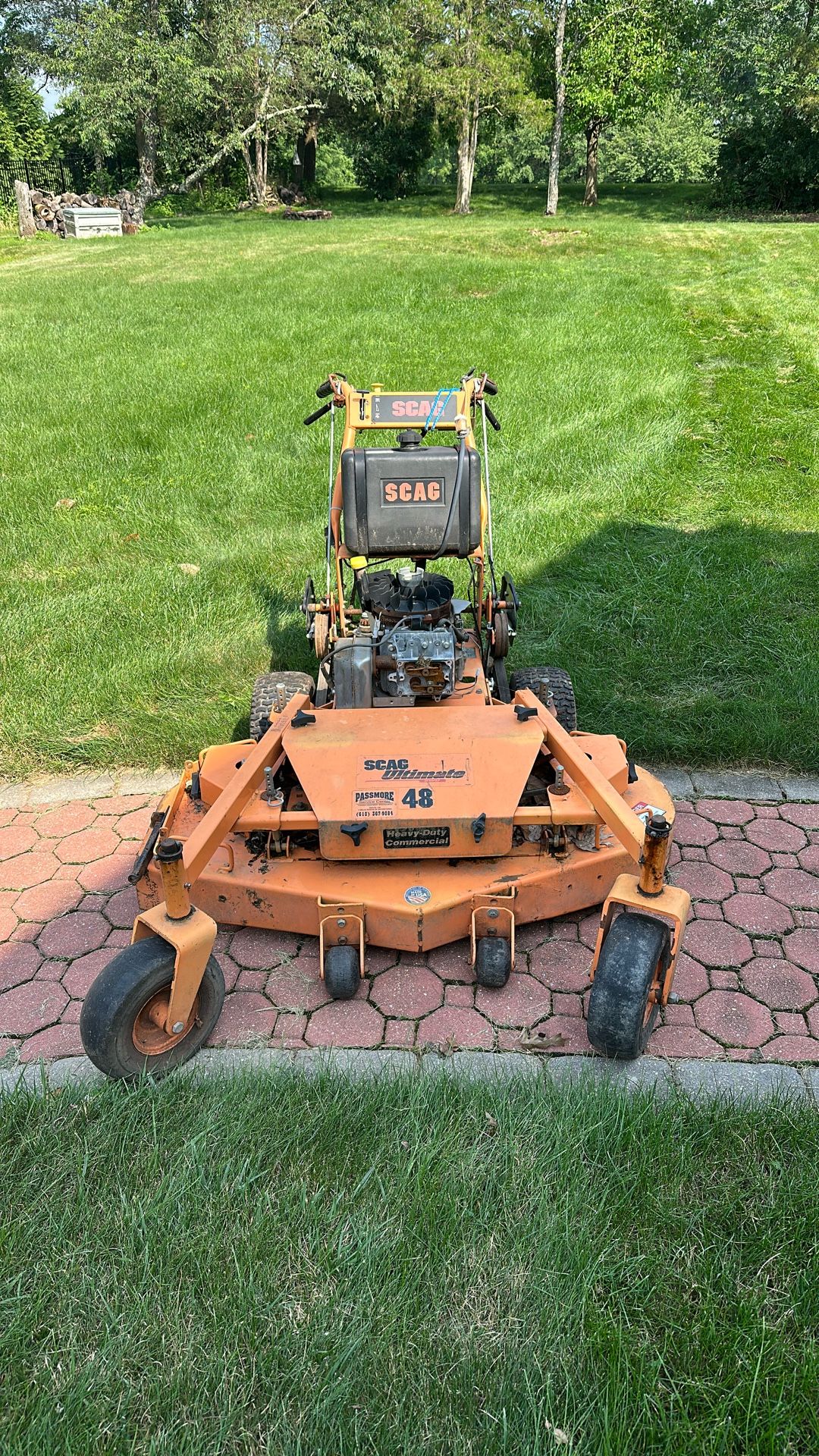Scag 48 Walk behind Good Condition- Motor Dead