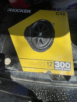 Kicker Subwoofer