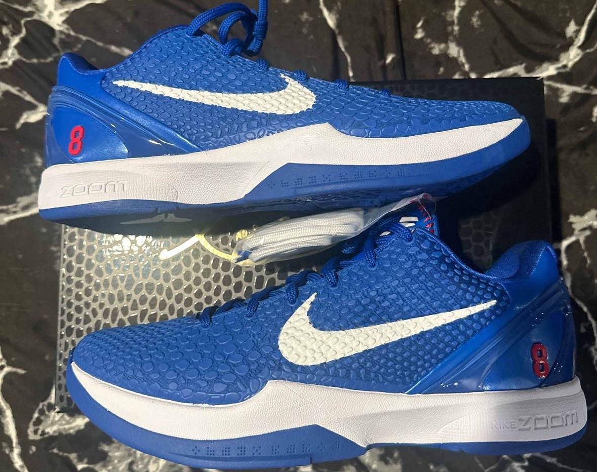 Kobe Protro 6 Dodgers Size 12.5