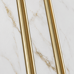 WALLSMARK Calacatta Gold Fluted PS Wall Panel
