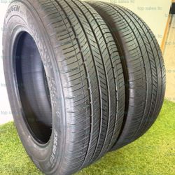 U902  235 60 18 103H  Kumho Crugen HP71 - 2 Used Tires 80% Life 