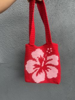 Crochet Tote Bag 