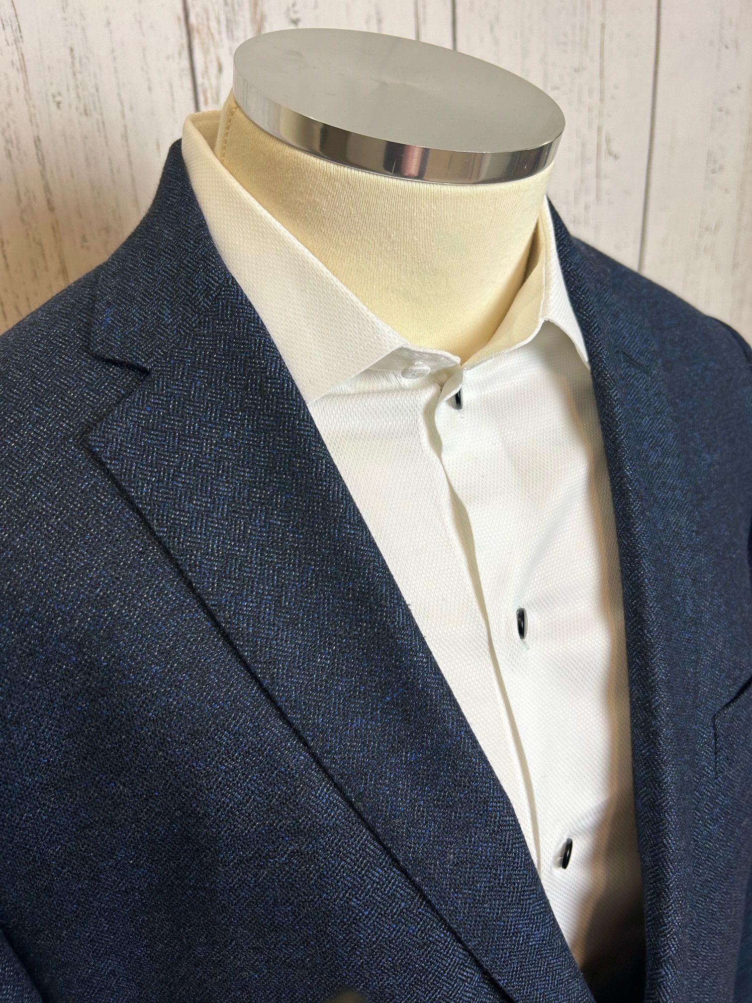 ETRO SpA Luxury Wool Cashmere Unstructured Blazer Size 56 Cross - Main Image