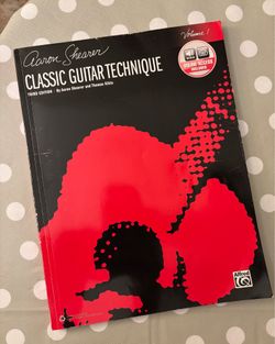 Aaron Shearer classical guitar book