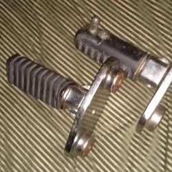 Pair Of Universal Flipup Motorcycle 🏍 Footpeg Deal