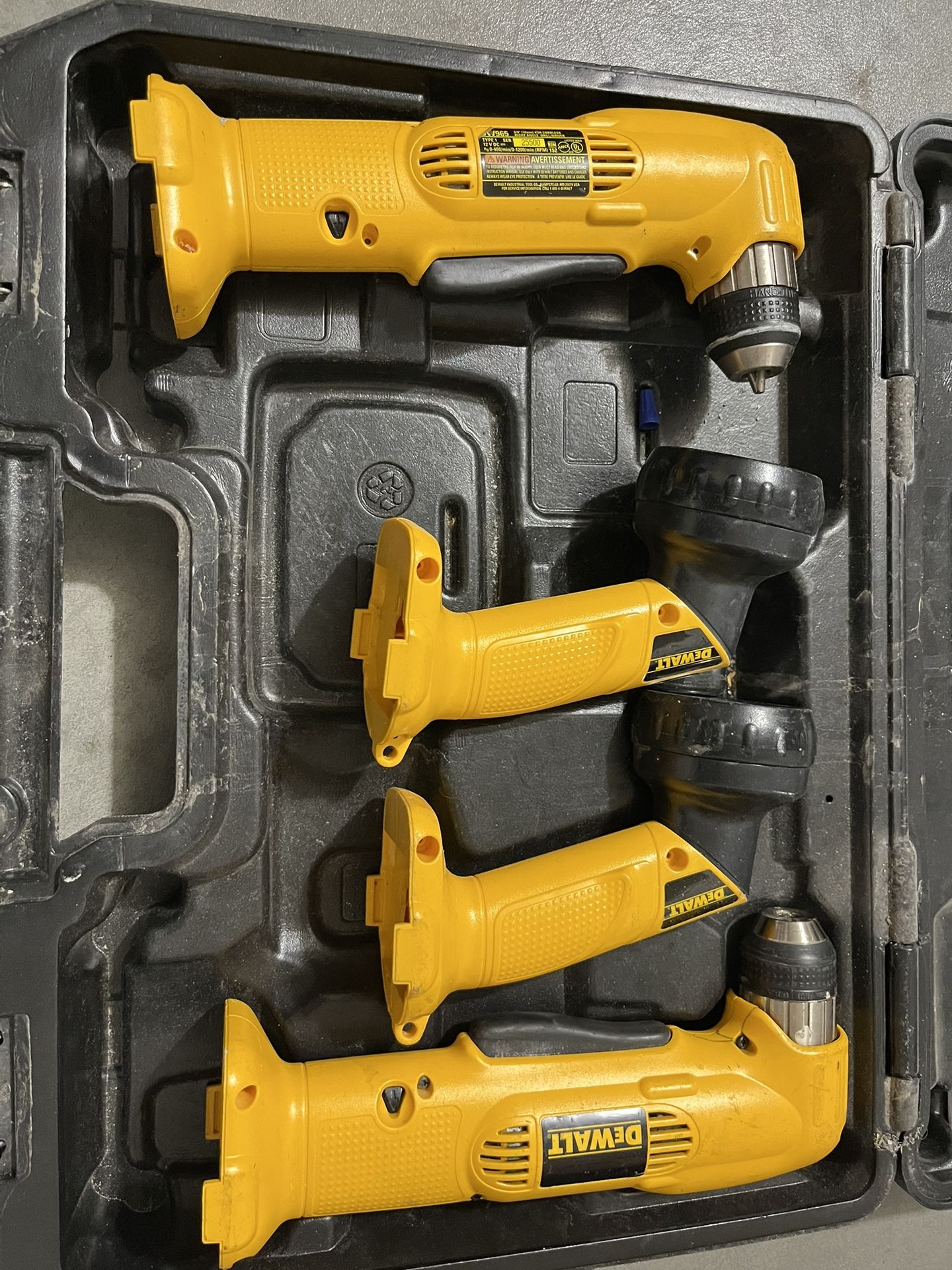 DeWalt Right Angle Drills & Flashlights