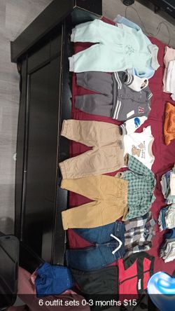 Bundle Baby Boy Clothes 3-6 Months