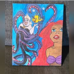 Handpainted canvas 8x10 