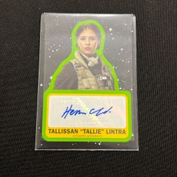 Topps Star Wars The Rise Of Skywalker Tallissan Tallie Lintra