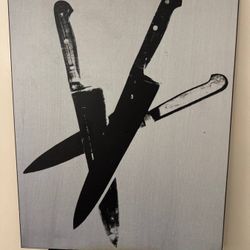 ~~* KNIVES BY ANDY WARHOL ~~ 1981-82 ~~ POP ART *~~