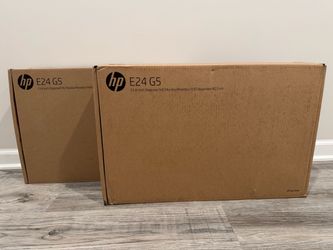 HP E24 G5 Monitors brand new in box!
