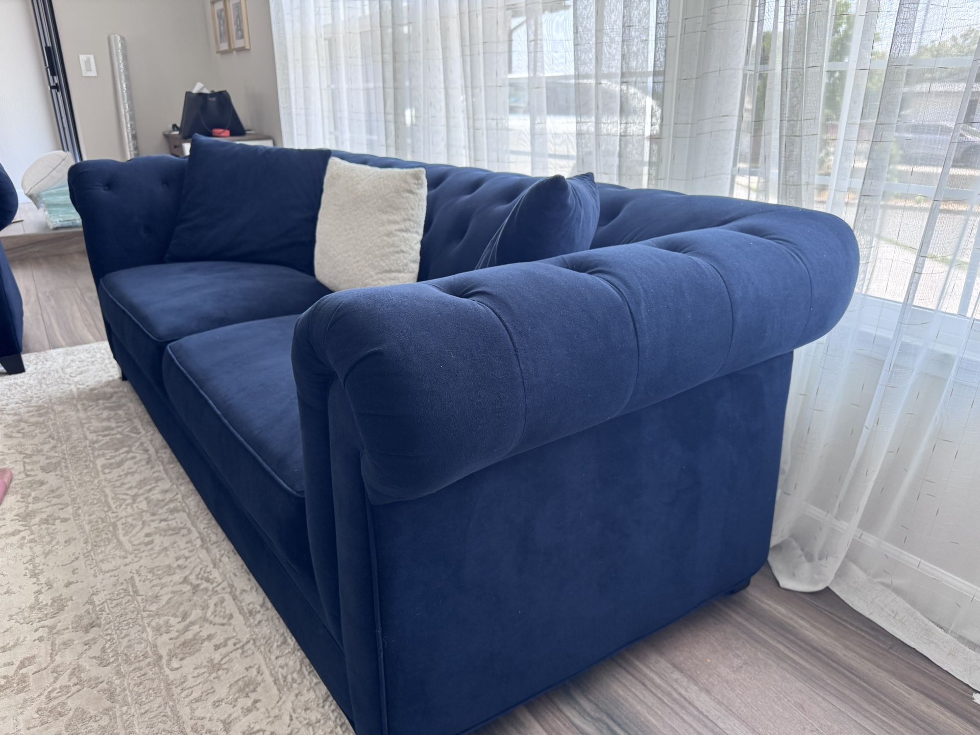 Love Seat And Sofa