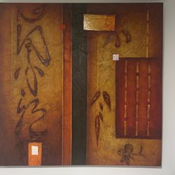 Canvas painted