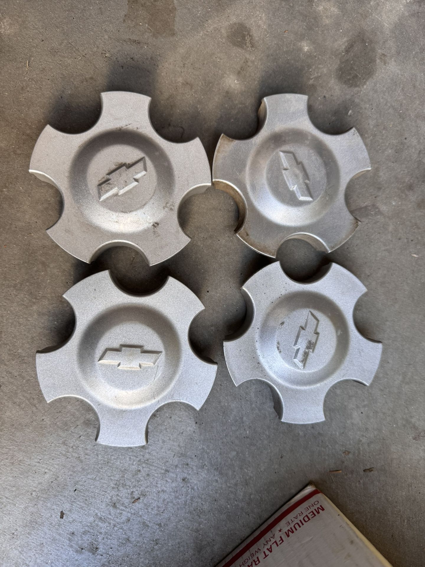 Chevy Impala Monte Carlo center caps