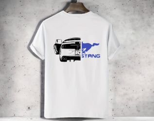 Mustang Car Auto Custom T Shirt 