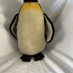 SeaWorld Parks King Penguin 11” Tall Plush Realistic Looking Great Condition 