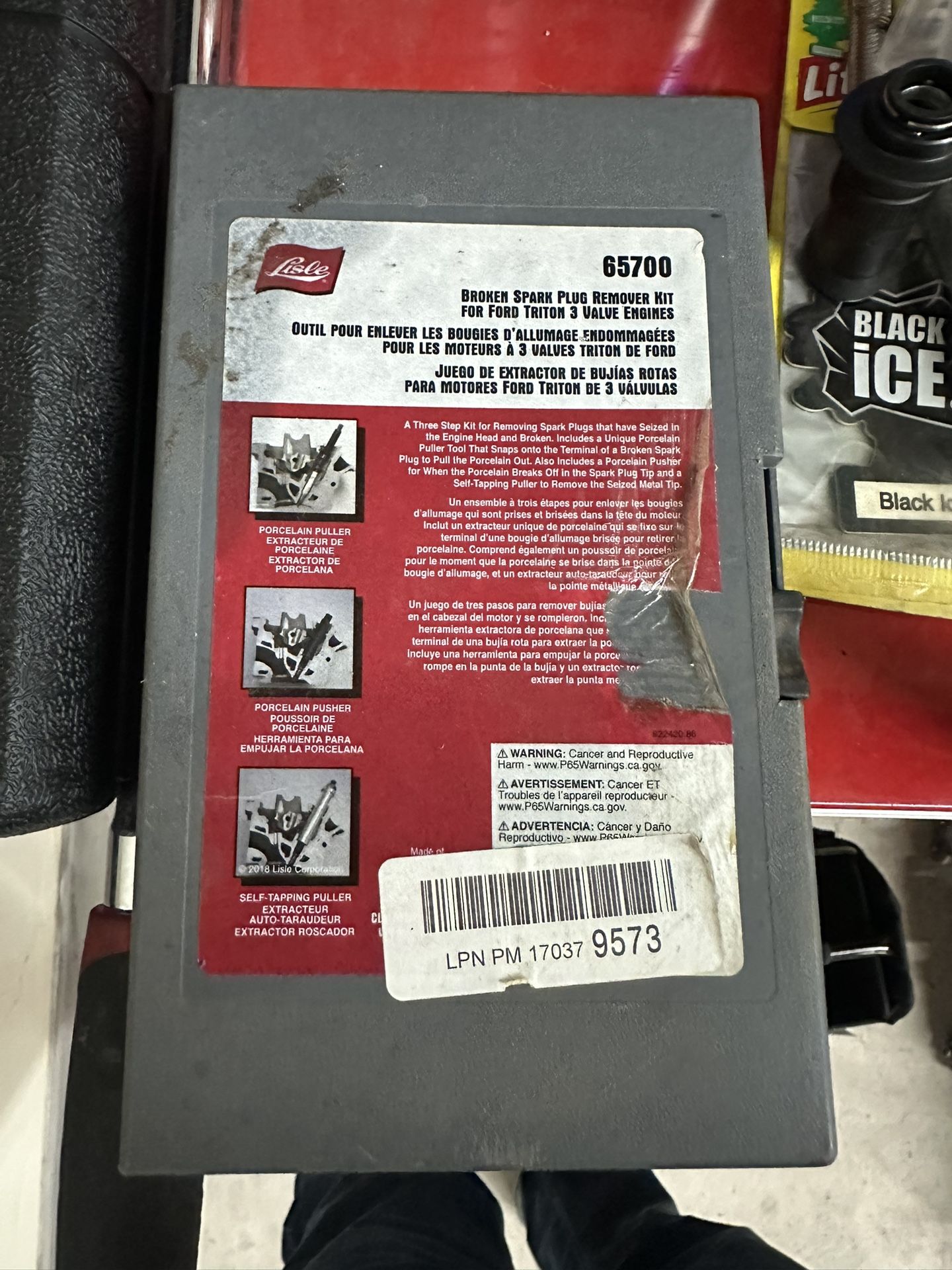 Broken Spark Plug Removal