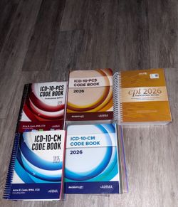 Medical coding and billing books