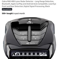 Cobra Connected Radar & Laser Detector