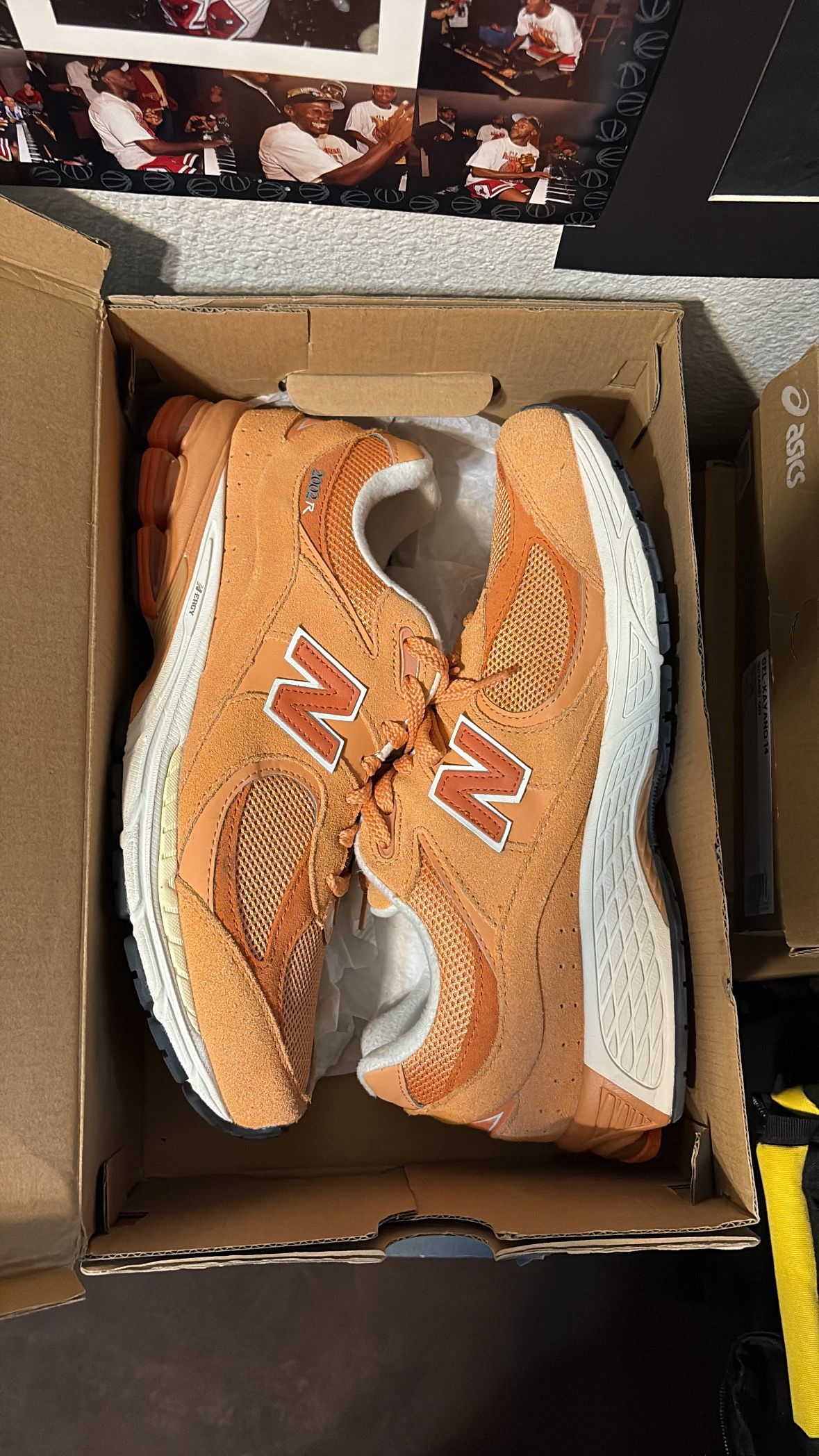 Orange New Balance