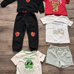 Boys size 5t Valentine’s, Easter, and St Patrick’s day clothes