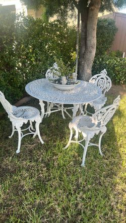 Victorian Antique Garden Set 