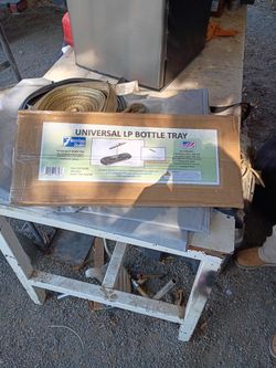 LP Gas Bottle  Tray