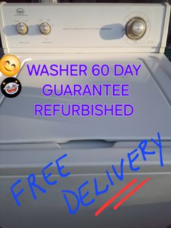 WASHER REFURBISHED OLD SCHOOL AGITATOR HEAVY-DUTY 60 DAY GUARANTEE 