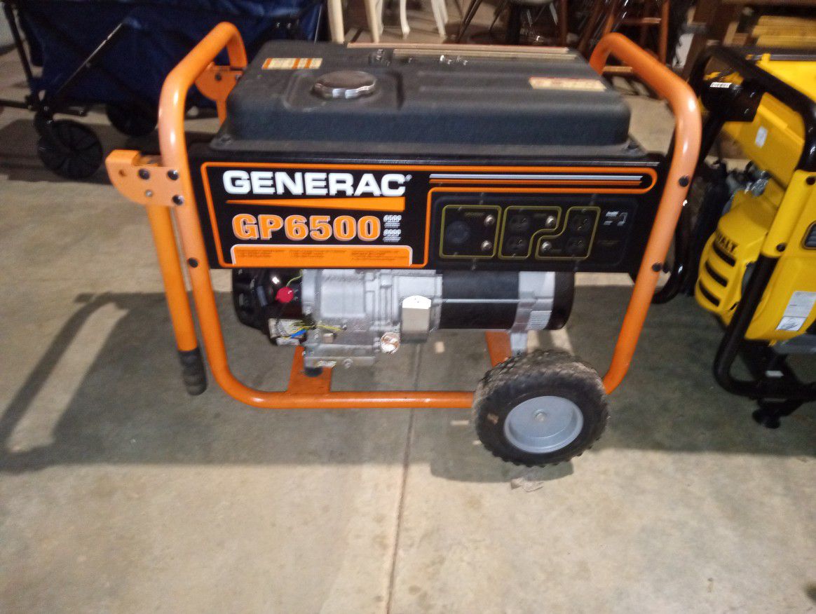 Generac 6500 Watt Generator Brand New 