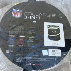 LOS ANGELES RAMS LA RAMS LOS ANGELES RAMS SUPER BOWL LA RAMS COOLER LA RAMS TRASH CAN LA RAMS LAUNDRY BASKET