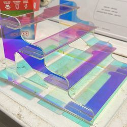Iridescent Perfume Stand 