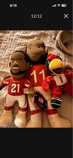 Arizona Cardinals NFL Player Plush Dolls Set of 3